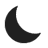 Sun and moon icon